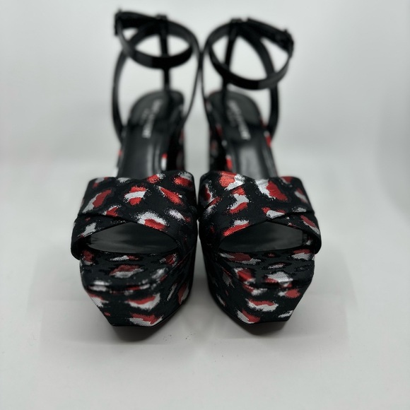 NEW Saint Laurent Wedge Heels 39 - Picture 1 of 9